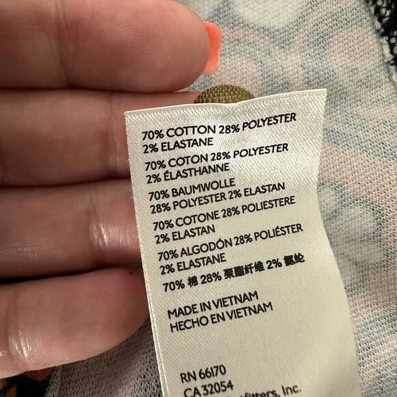 Anthropologie Maeve Hippy Short Sleeve Floral Shift Mini Dress (XS) - Picture 16 of 16